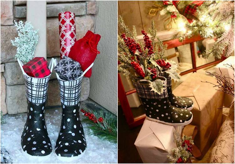 Vyrobte si mikulášske čižmičky a použite ich ako ozdobu nikolausstiefel-tinker-to-fill-deti-darčeky-cukríky-dekorácia