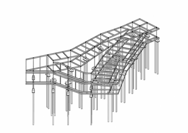 riverside clubhaus Trace architektonický plán výstavby kancelárie riverside-clubhaus-Trace-architektonicko-kancelársky-plán výstavby