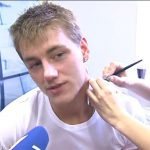 وشم جديد لأليكسي فوروبيوف مع نص الصلاة في الصورة اللاتينية 5