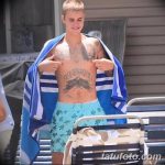fotografija Nova tetovaža Justina Biebera od 05.12.2017. №010 - Justin Bieber's - tattoo-photo.ru