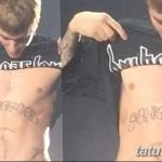 fotografija Nova tetovaža Justina Biebera od 05.12.2017. №029 - Justin Bieber's - tattoo-photo.ru