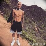 fotografija Nova tetovaža Justina Biebera od 05.12.2017. №030 - Justin Bieber's - tattoo-photo.ru