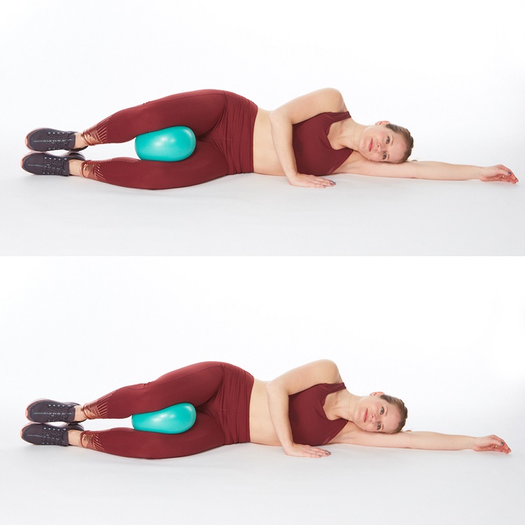 Vnútri stehien, brucha, nôh, zadku cvičte 20 minút doma