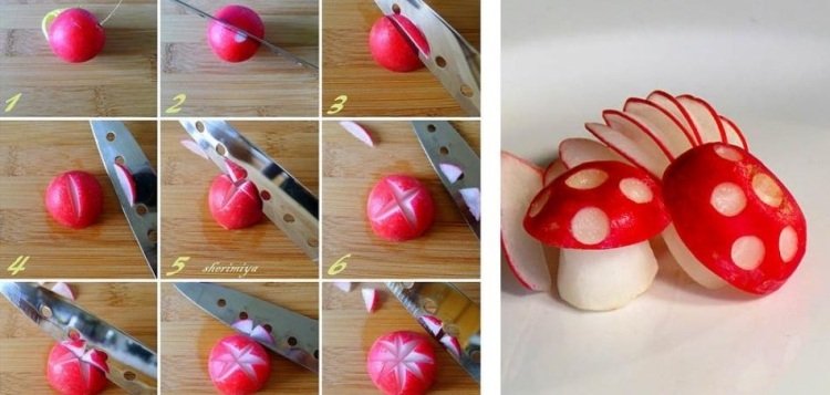 zeleninovo-rezbársky-návod-reďkovka-kvetinový-hríb