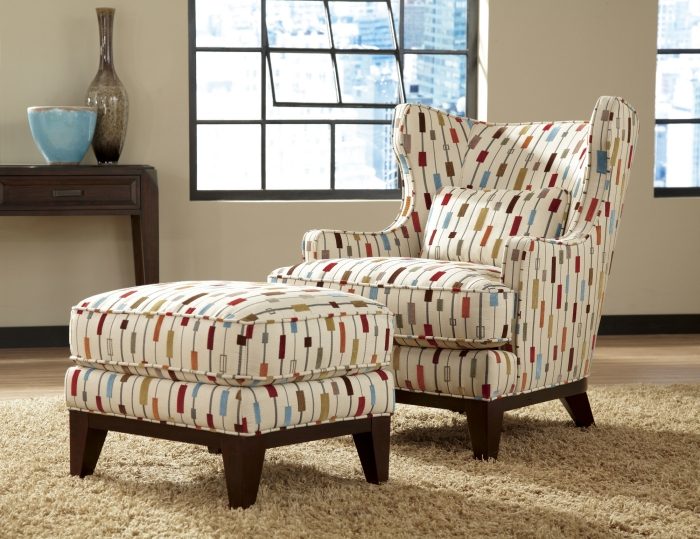 Kreslo vo vidieckom štýle s moderným dizajnom Simon-Li-Richard v osmanskom štýle