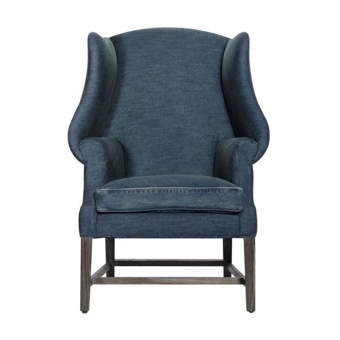 Krídlové kreslo s dizajnom čalúnené-modro zakrivené-Curations-Limited-New-Age-kreslo