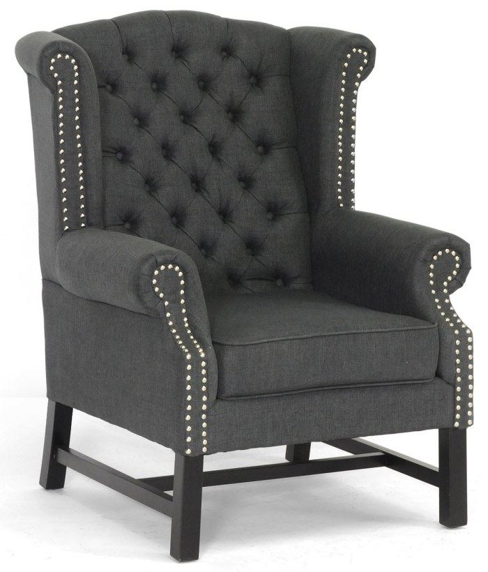 Krídlové kreslo design-ozdobné-prešívanie gombíkov-Veľkoobchod-Interiéry-Baxton-Studio