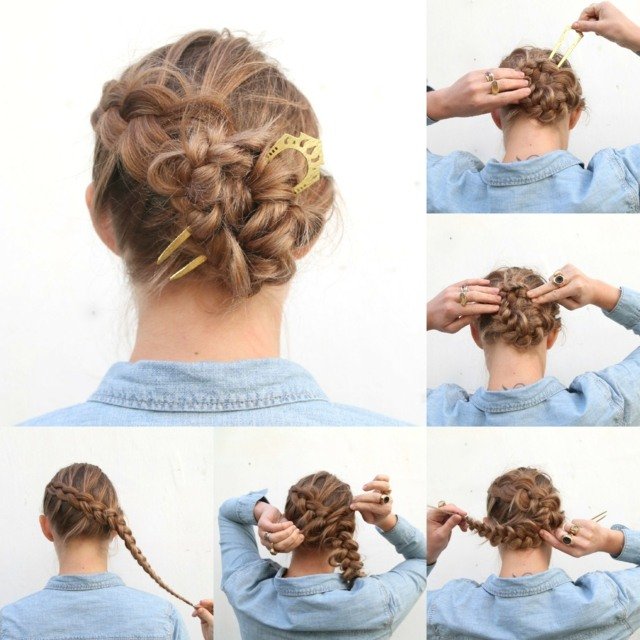 francúzsky vrkoč updo nápady vrkoč vlasy Updo nápady, vrkoč bobby pin