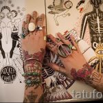 old school könyök tetoválás vázlatok 2