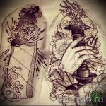 old school könyök tetoválás minták 5