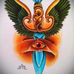 old school könyök tetoválás minták 16