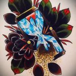 old school könyök tetoválás minták 18