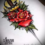 old school könyök tetoválás minták 19