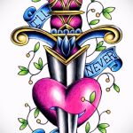 old school tetoválásminták a lábán 7