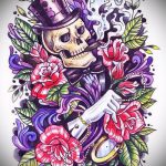 old school tetoválásminták a 7. karon