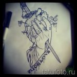 régi iskolai tetoválásminták a kezén 12