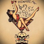 old school tetoválásminták a 25. karon