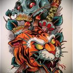 old school tetoválásminták a 37 -es karon