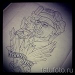 régi iskola tetoválásmintái a 39. karon