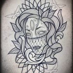 old school tetoválásminták a 40 -es karon