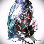 old school tetoválásminták a karon 43