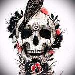 old school tetoválásminták a 44 -es karon