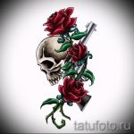 old school koponya tetoválás vázlatok 2