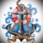 old school tetoválás vázlatok horgony 5