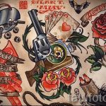 old school tetoválásvázlatok férfiaknak 9