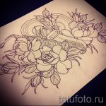 rózsatetoválás old school vázlatok 7