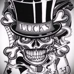 tetoválásvázlatok fekete -fehér old school