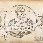 tetoválásvázlatok fekete -fehér old school