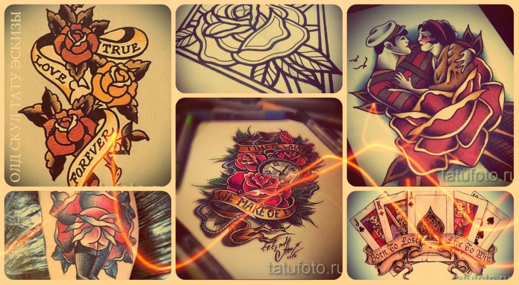 A legértékesebb old school tetoválási vázlatok, amelyeket választani és alkalmazni kell a testre