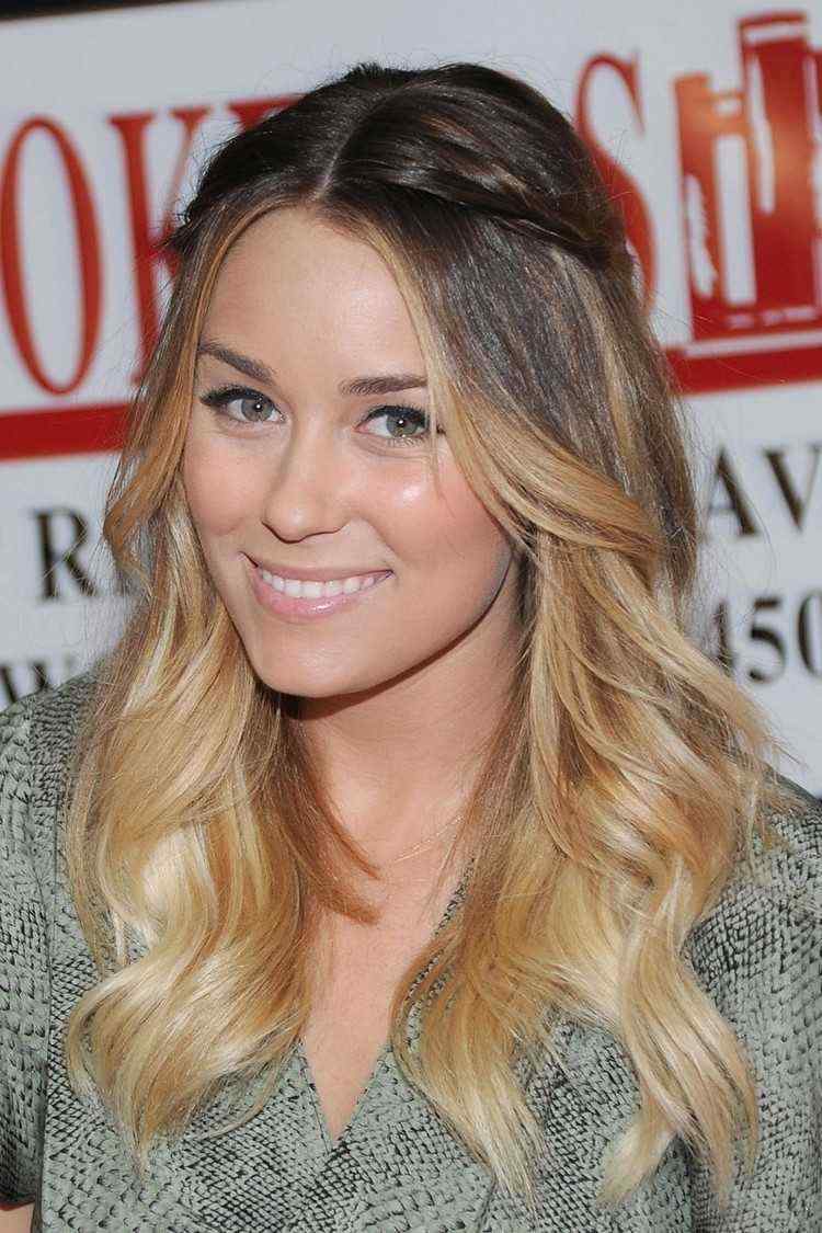 ombre-blond-hnedé vlasy-balayage-technika