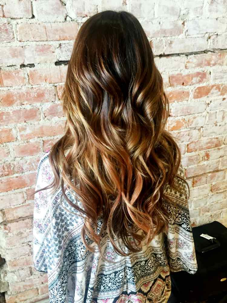 Účinne zosvetlite tmavé vlasy ombre ombre vlasy long-idea-simple-hair-design-professional