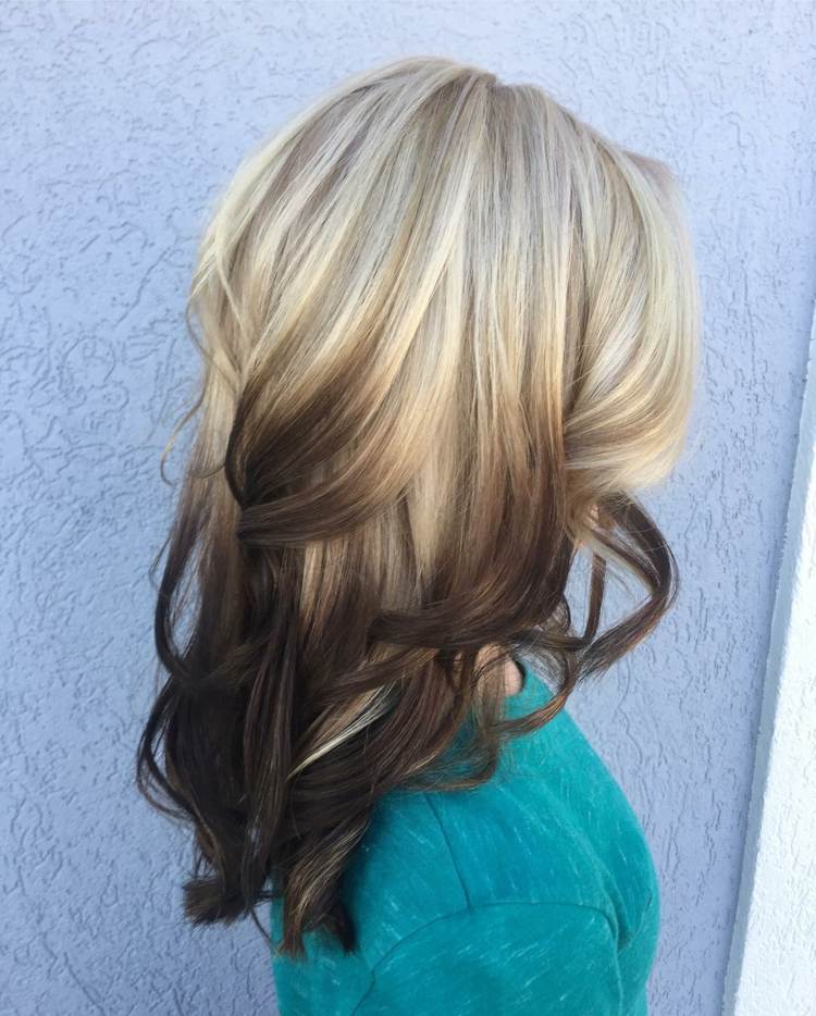 ombre-hair-do-it-yourself-reverse-blond-approach-brown-krajka-nápad