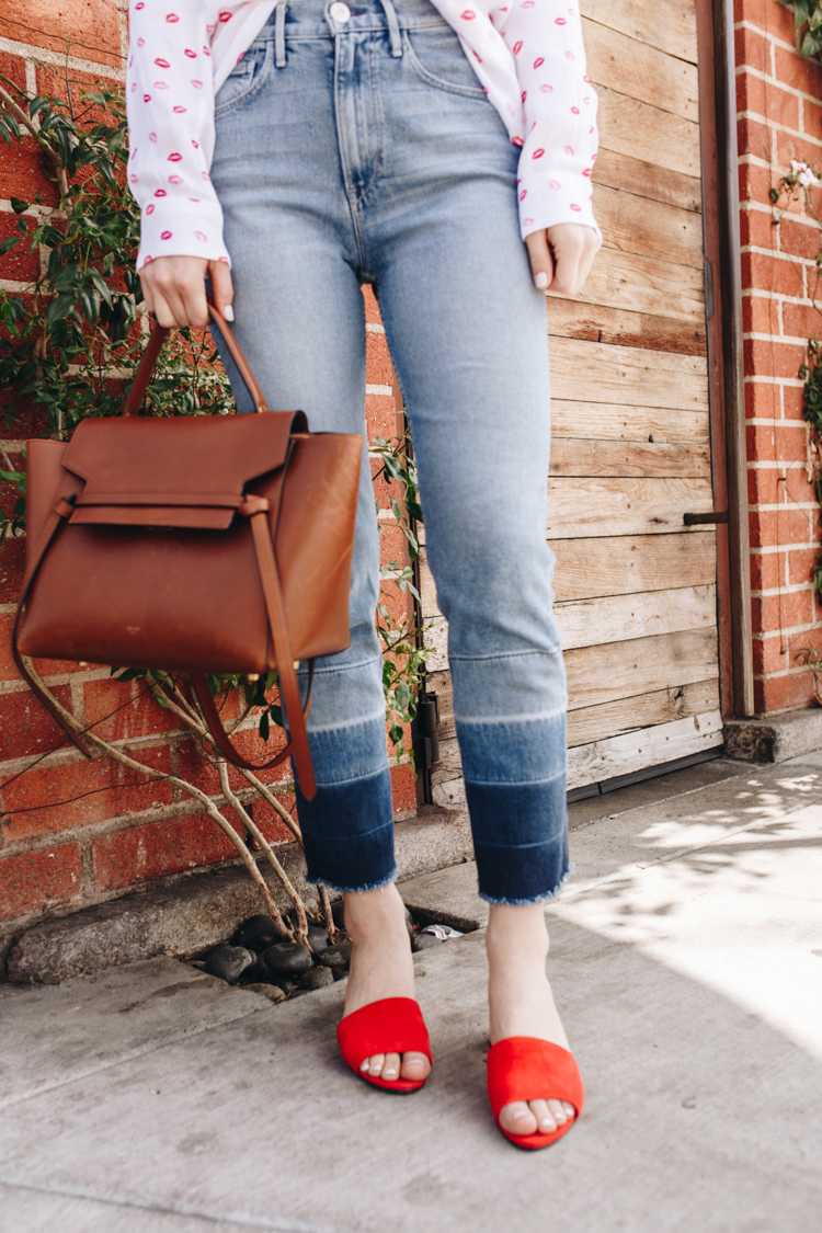 ombre-look-oblečenie-leto-trend-rifle-efekt-nohavice