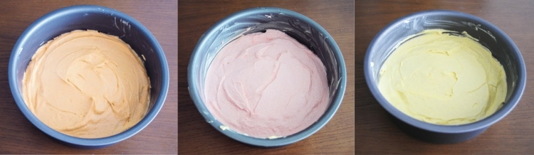 Ombre koláč na Veľkú noc s receptom na základy a ozdobu