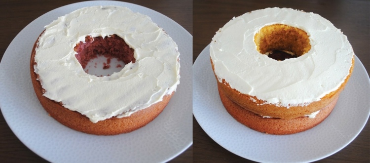 Na každý základ natrieme krém