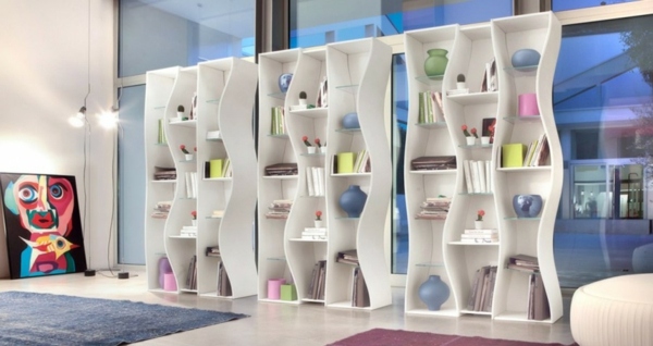 moderné modulárne výstavné police - Onda