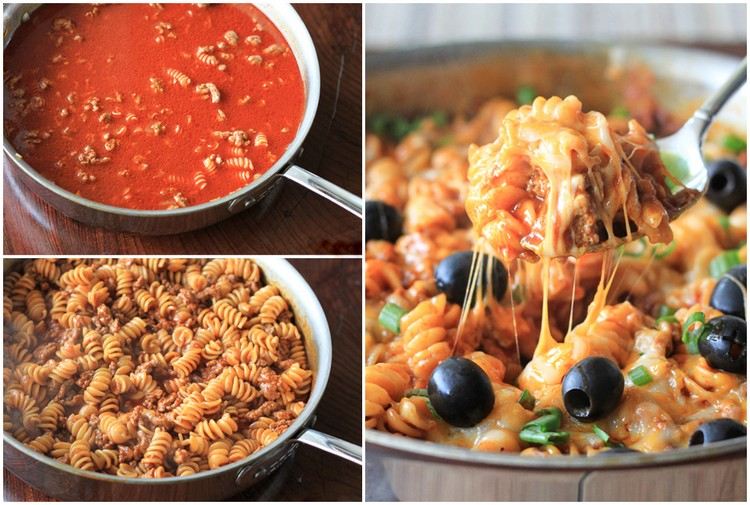 Recept na jeden hrniec cestovín s mletým mäsom a paradajkovou omáčkou