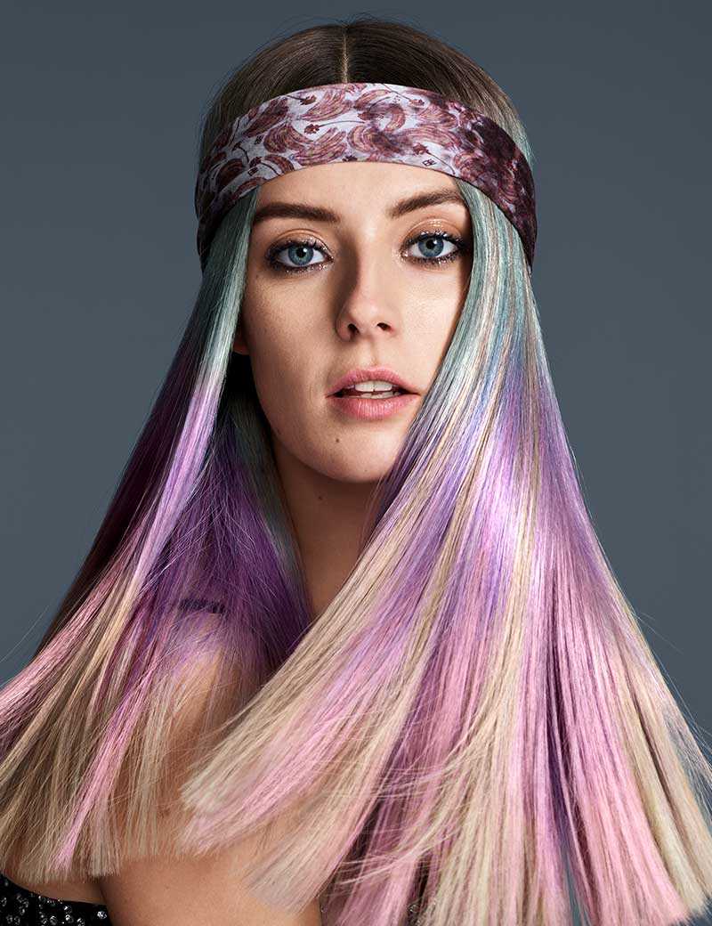 Opálové vlasy Trendy farba vlasov Boho Look Dámske účesy