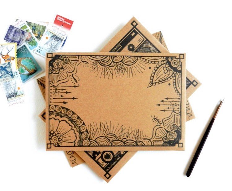 otvorené-keď-písmená-ozdobiť-obálky-kreatívne-nápady