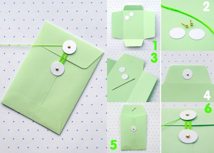 otvorený-keď-listy-obálka-urob-sám-malý