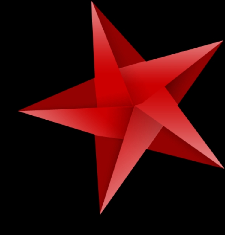 Vyrobte si 5 -bodovú červenú vianočnú hviezdu sami - návod origami-vianočné-hviezdičky-skladacie-inštrukcie-päťbodové-červené-skladacie-drobenie