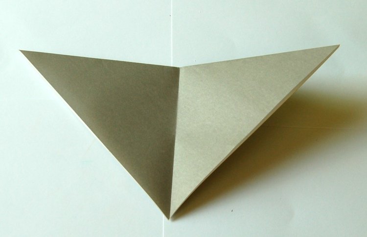 drotár origami zvieratá stredný sklad diy pes krok 4