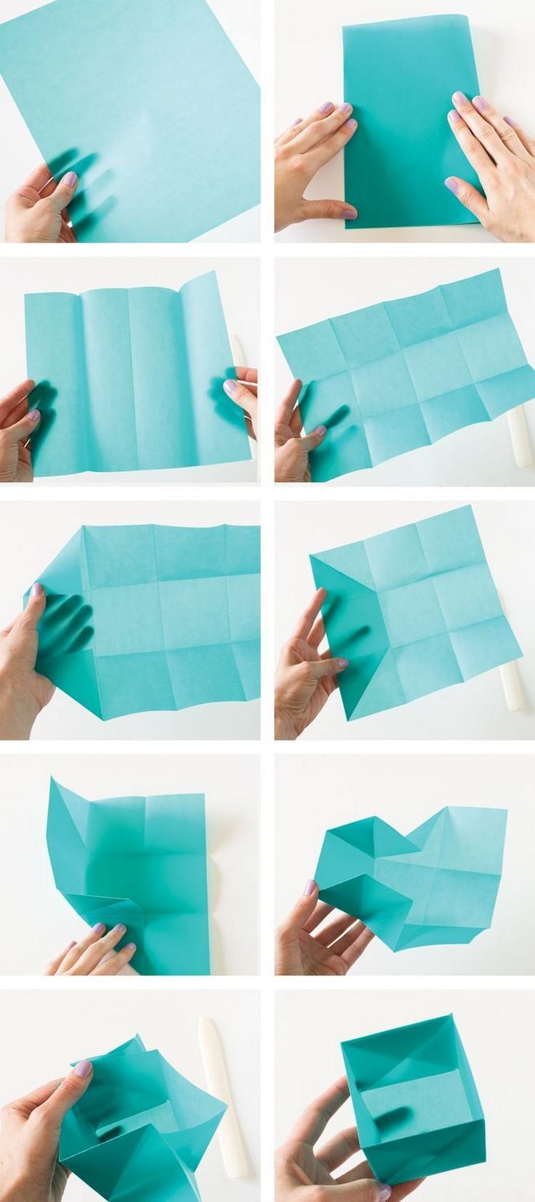 Zložte darčekový balíček origami sami origami-vianoce-skladacie-navody-darcekovy box