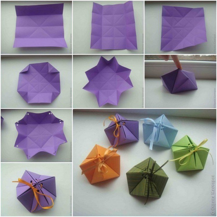 Zložte si darčekový balíček na sladkosti sami origami-vianoce-navod-darcek-bonboniera
