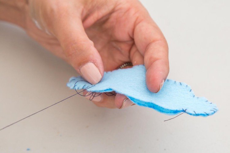 darčeky-dvojičky-pôrod-mraky-plsť-šitie