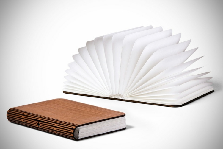 originálne osvetlenie led lumio lampa nápad knihy design knihy